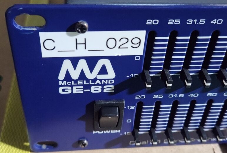MA Mclelland GE-62 Dual 31 Band Graphic Equalizer 이퀄라이저 (2).jpg
