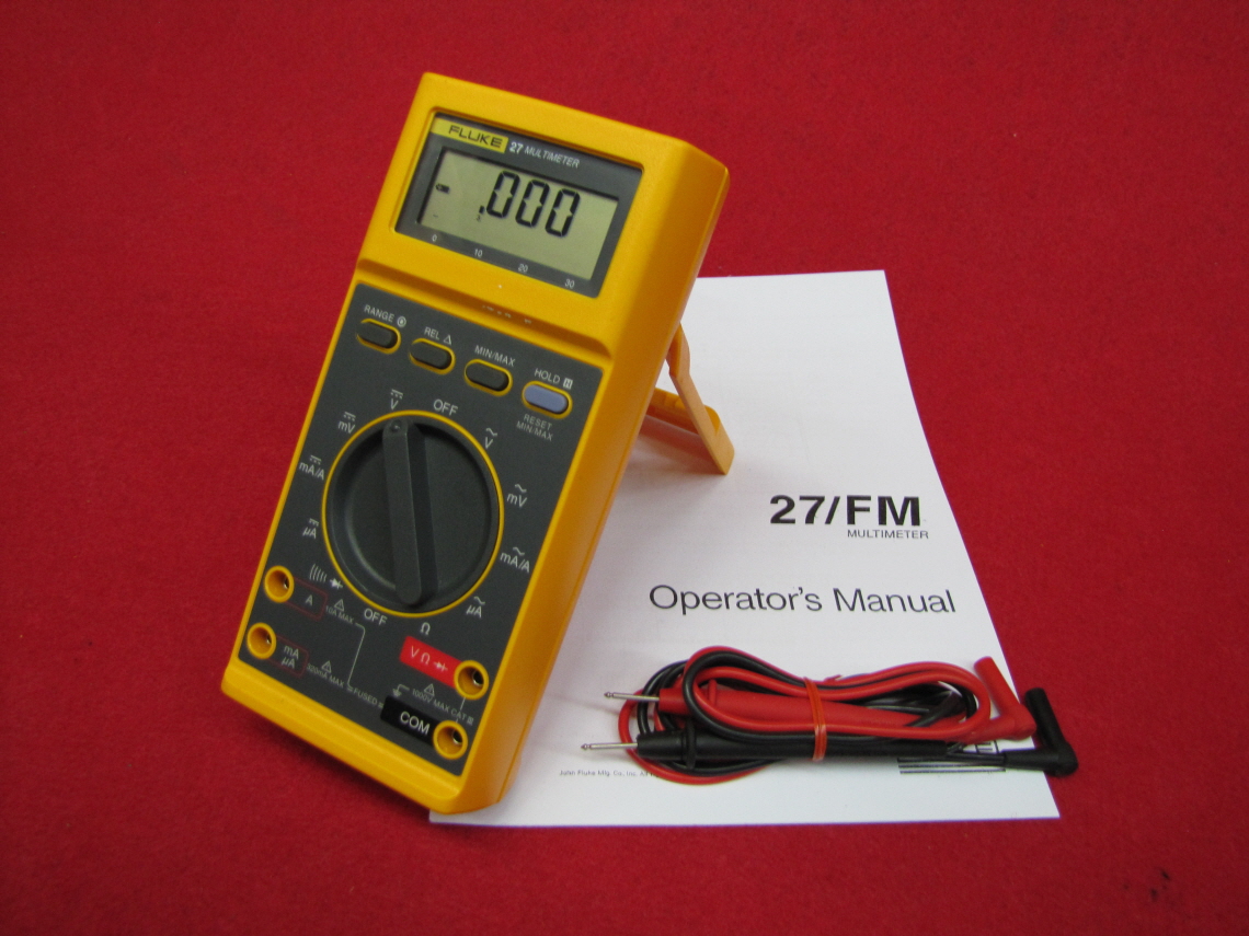 소리전자 FLUKE 27 MULTIMETER