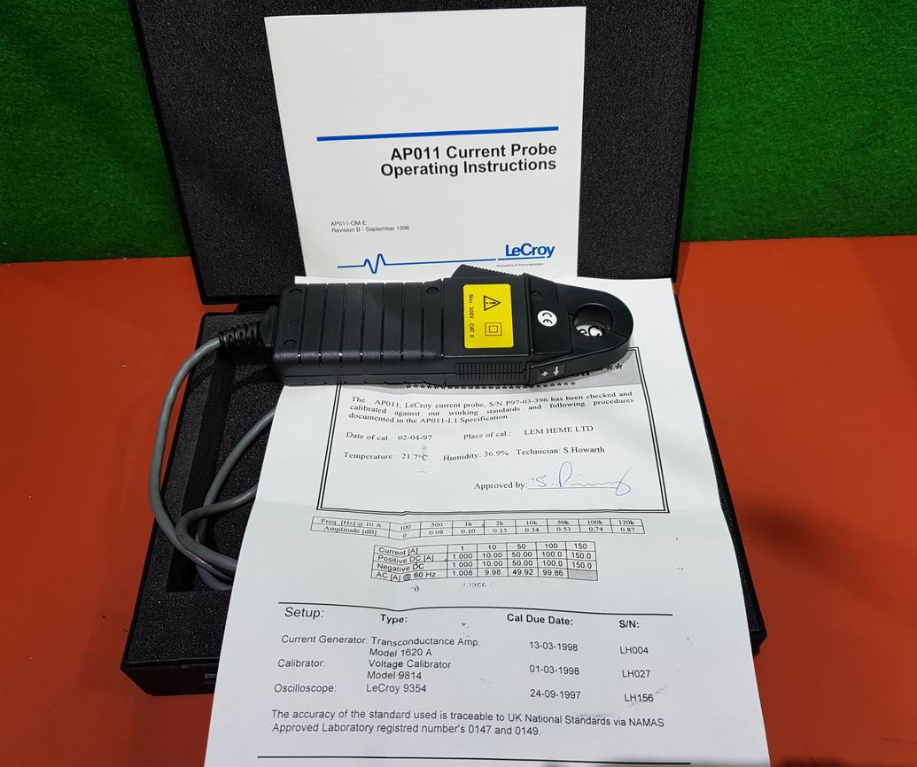 소리전자 Lecroy AP011 DC120Khz 150A Current Probe 전류프로브