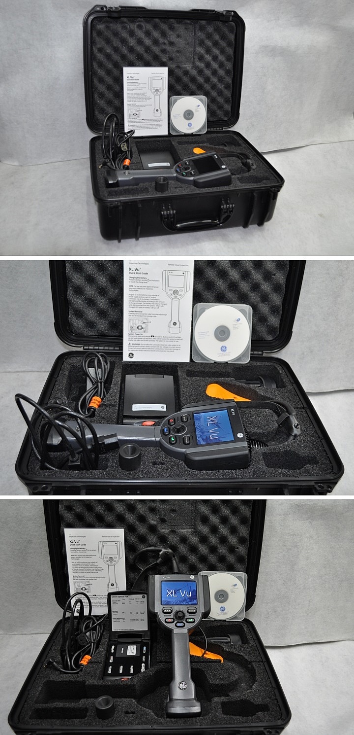 소리전자 GE XL Vu VideoProbe VIDEO BORESCOPE ! 최첨단 비디오 보어스코프