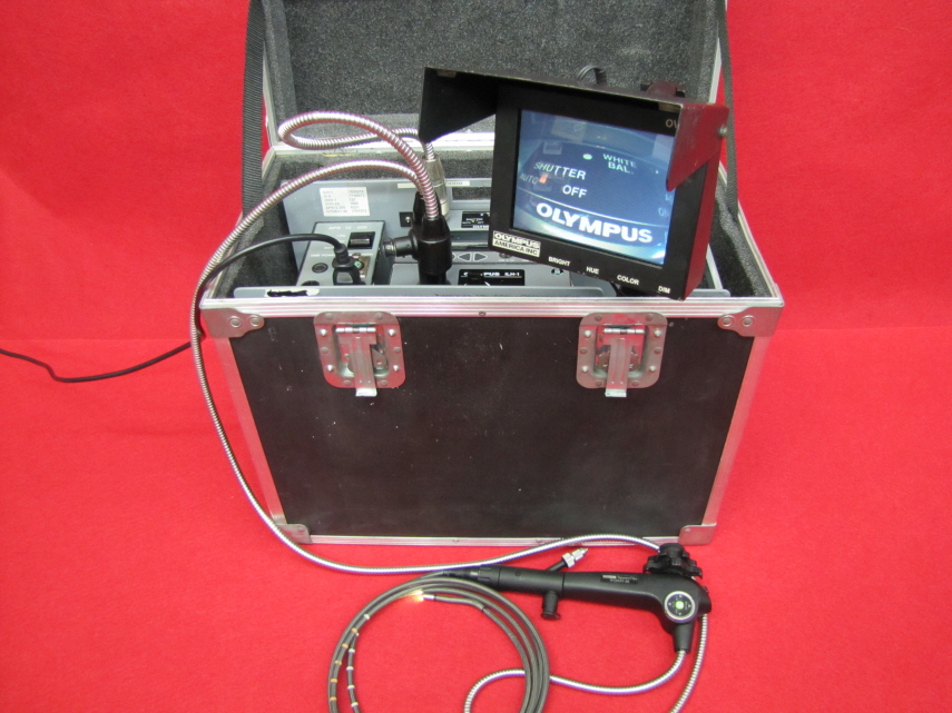 소리전자 OLYMPUS IV7D6X126 BORESCOPE KIT(산업용 내시경 세트)